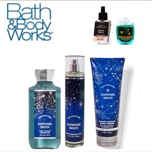 NEW Bath & Body Works Sapphire Moon Set + Free gifts!